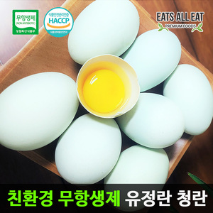 이츠올릿 무항생제 유정란 청란 40구 유기농 계란 동물복지 달걀